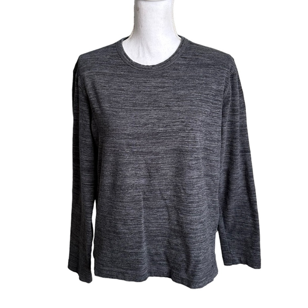 Boss 💯% Cotton Gray Regular Fit Women’s Top Size Medium